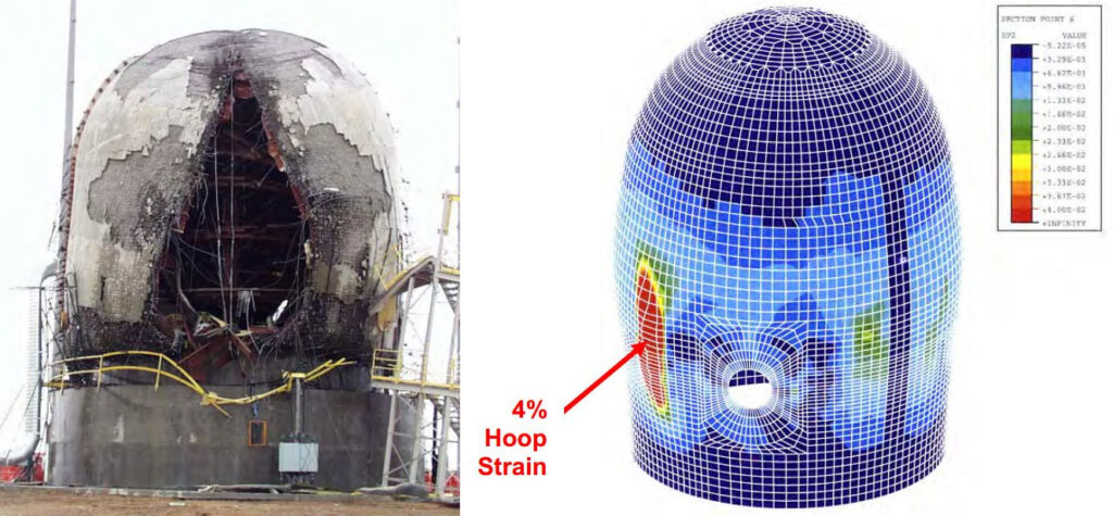 FEA Consultants Evaluate Containment Integrity