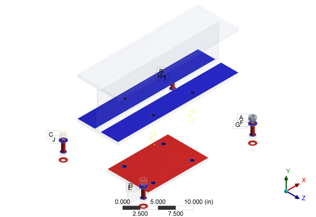 Bolted Joint Frictional Surfaces